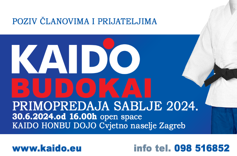 Poziv na Svečanu primopredaju sablje 2024.